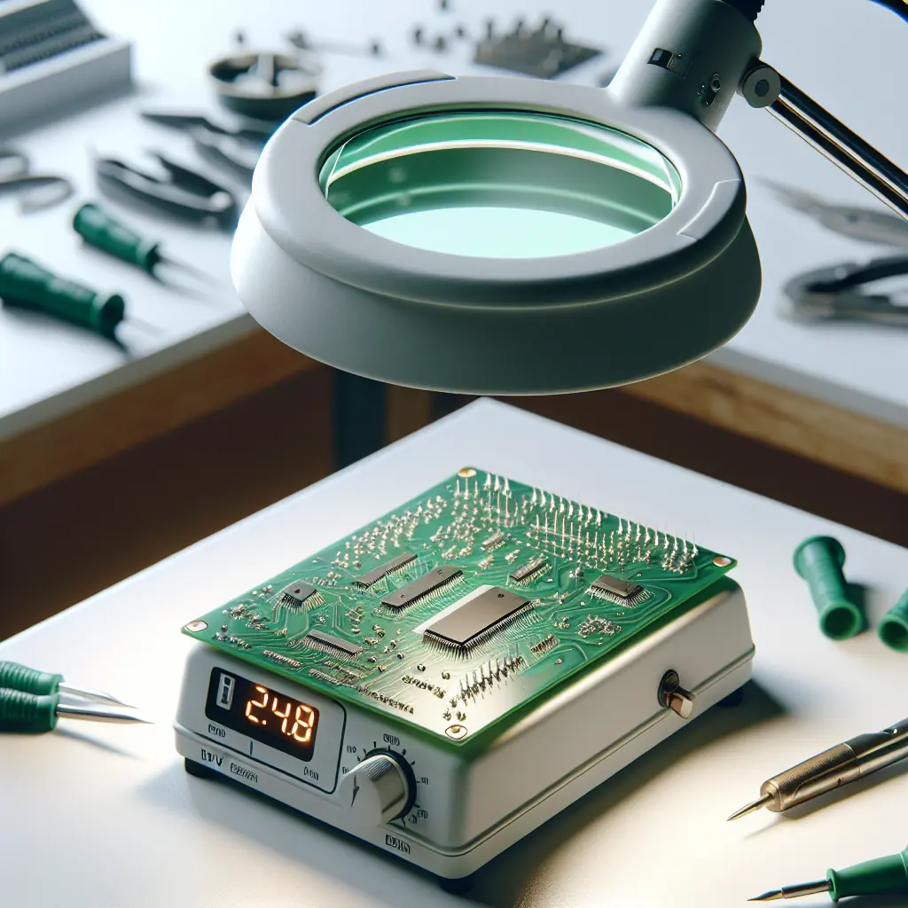 Servicio de reparación de placas electrónicas disponible desde Cantabria